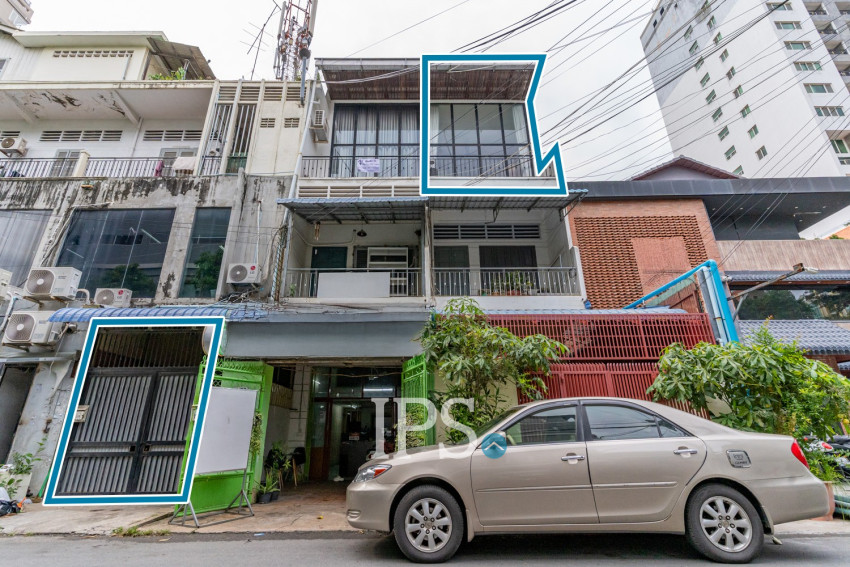 Renovated 1 Bedroom Loft Apartment For Rent - BKK1, Phnom Penh