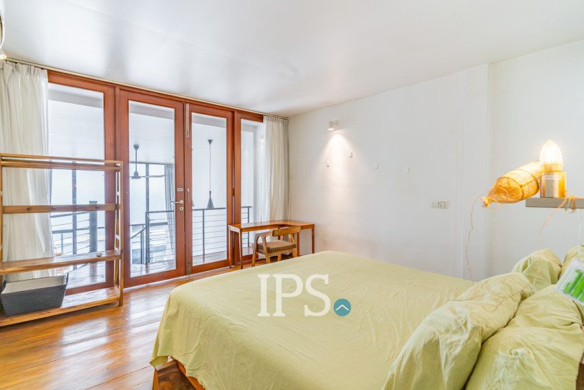 Renovated 1 Bedroom Loft Apartment For Rent - BKK1, Phnom Penh