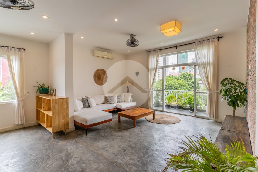 3 Bedroom  Apartment For Rent - Tonle Bassac, Phnom Penh