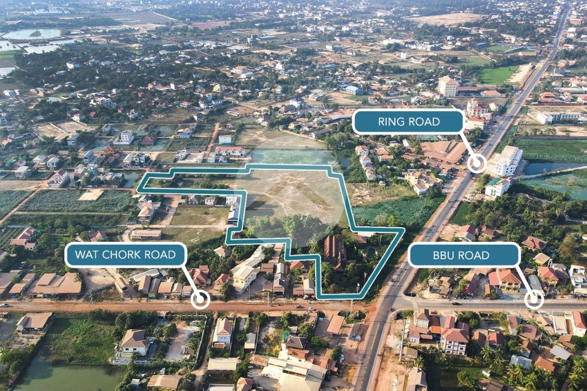 2.7 Hectare Commercial Property For Sale - Svay Dangkum, Siem Reap