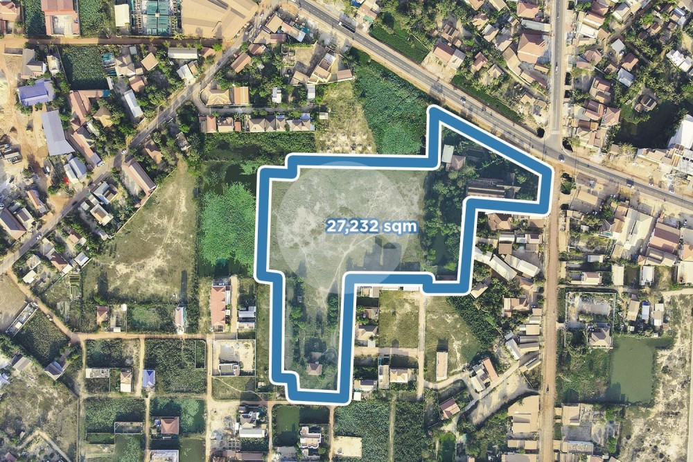 2.7 Hectare Commercial Property For Sale - Svay Dangkum, Siem Reap