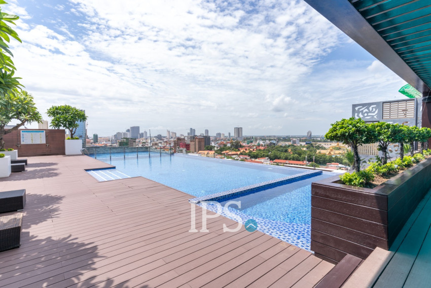 2 Bedroom Serviced Apartment For Rent - Chaktumok, Phnom Penh