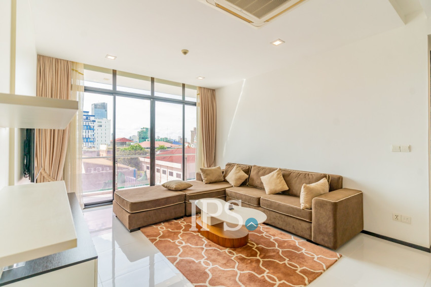 2 Bedroom Serviced Apartment For Rent - Chaktumok, Phnom Penh