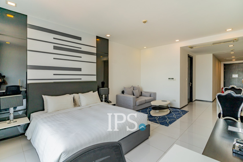 50 Sqm Studio Serviced Apartment For Rent - Beoung Raing, Phnom Penh