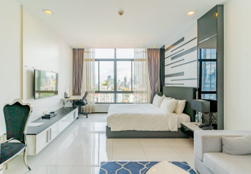 50 Sqm Studio Serviced Apartment For Rent - Beoung Raing, Phnom Penh thumbnail