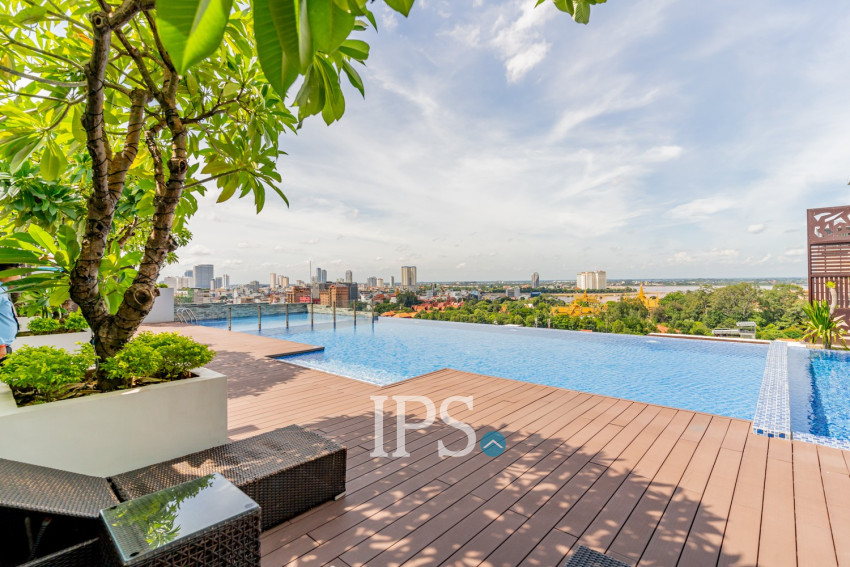 1 Bedroom Serviced Apartment For Rent - Beoung Raing, Phnom Penh