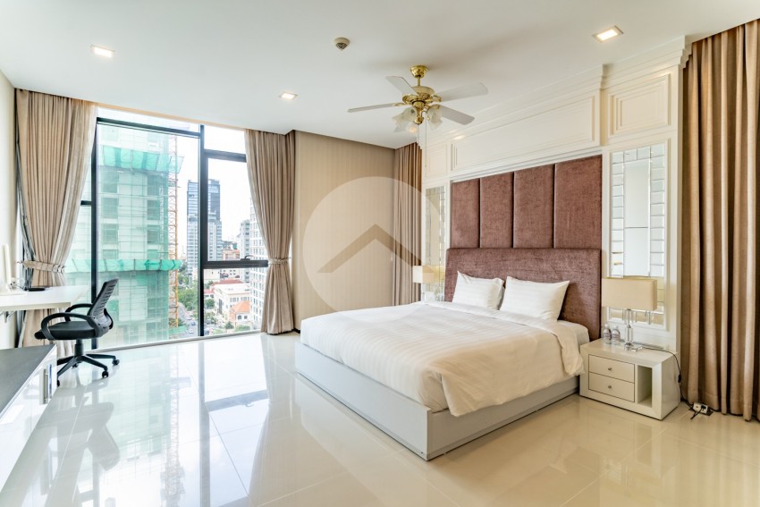 5 Bedroom Duplex Serviced Penthouse For Rent - Beoung Raing, Phnom Penh