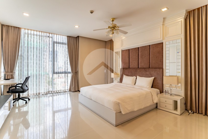 5 Bedroom Duplex Serviced Penthouse For Rent - Beoung Raing, Phnom Penh