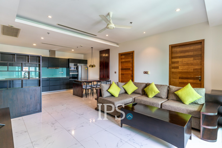 2 Bedroom Serviced Apartment For Rent - Chey Chumneah, Phnom Penh