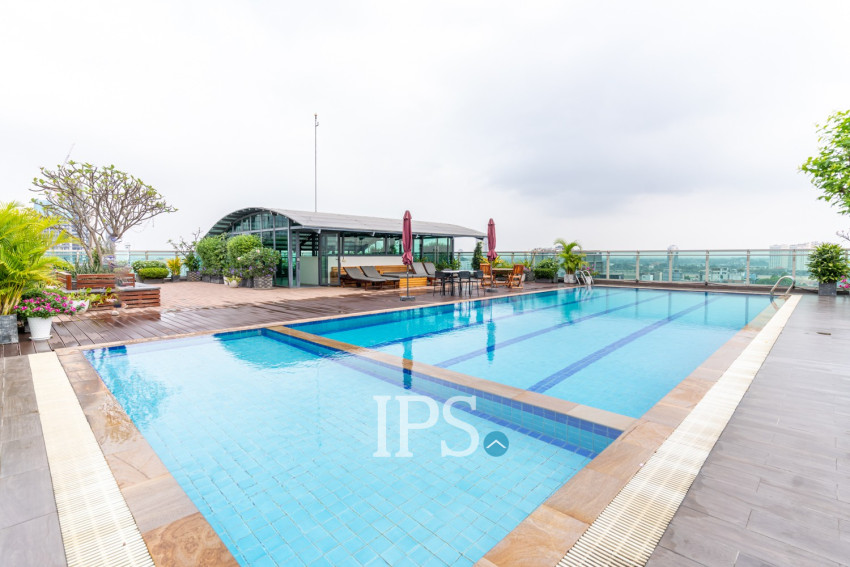 2 Bedroom Serviced Apartment For Rent - Chey Chumneah, Phnom Penh