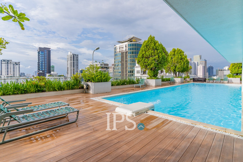 2 Bedroom Serviced Apartment For Rent - BKK1, Phnom Penh