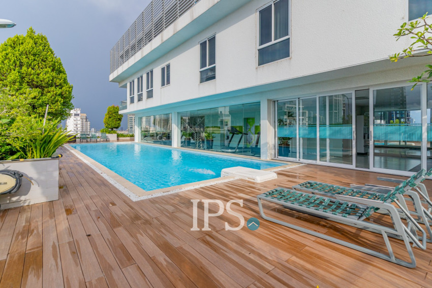 2 Bedroom Serviced Apartment For Rent - BKK1, Phnom Penh