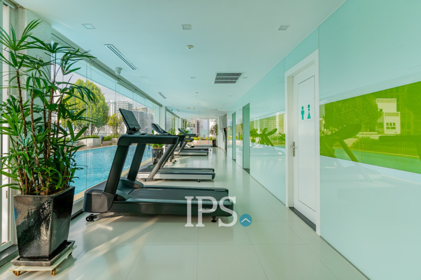 2 Bedroom Serviced Apartment For Rent - BKK1, Phnom Penh