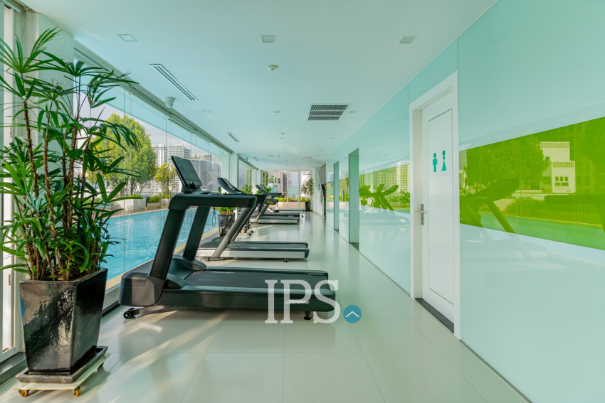 2 Bedroom Serviced Apartment For Rent - BKK1, Phnom Penh