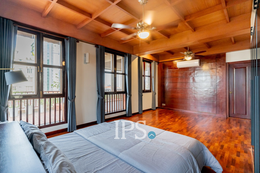 2 Bedroom Serviced Penthouse  For Rent - BKK1, Phnom Penh