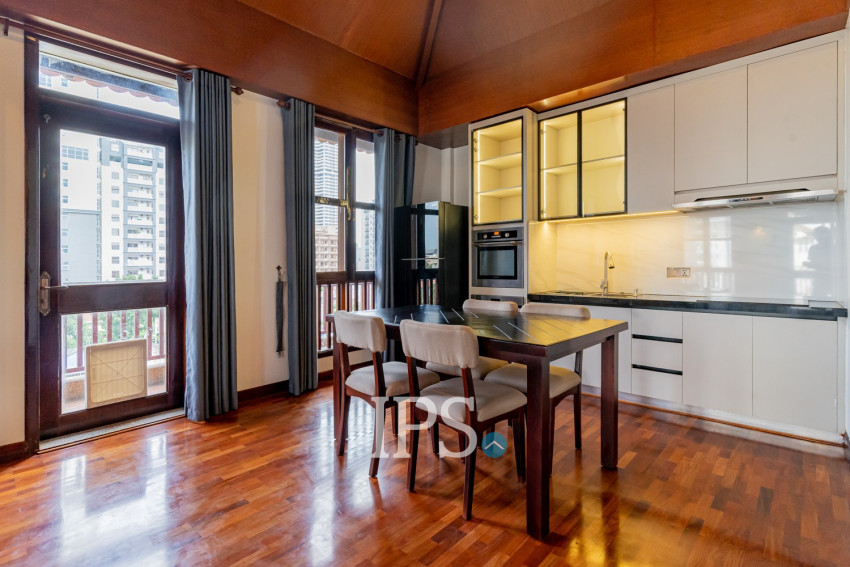 2 Bedroom Serviced Penthouse  For Rent - BKK1, Phnom Penh