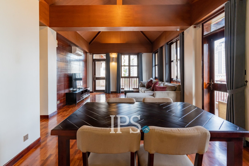 2 Bedroom Serviced Penthouse  For Rent - BKK1, Phnom Penh