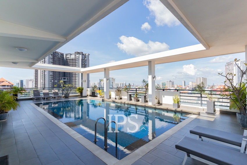 1 Bedroom Serviced Apartment For Rent - Boeung Kak 2, Phnom Penh