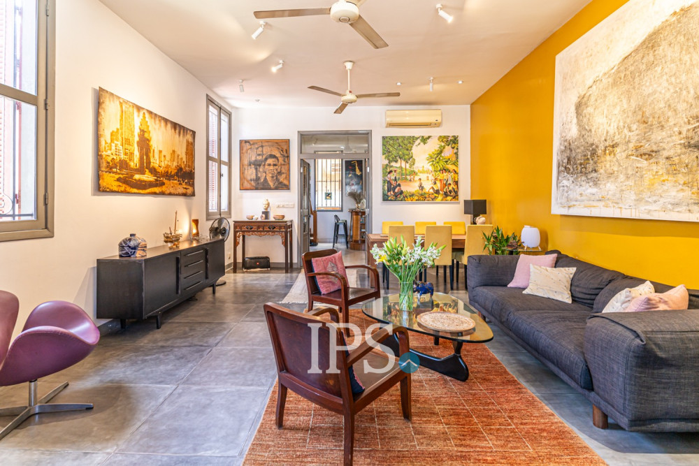 Renovated Duplex 2 Bedroom Apartment For Rent - Chey Chumneah, Phnom Penh