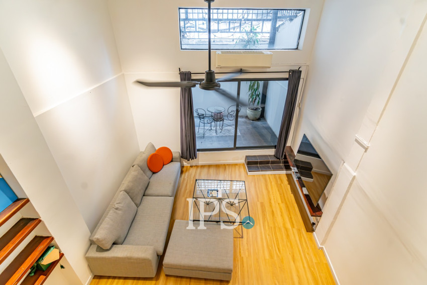 Renovated 2 Bedroom House For Rent - Tonle Bassac, Phnom Penh