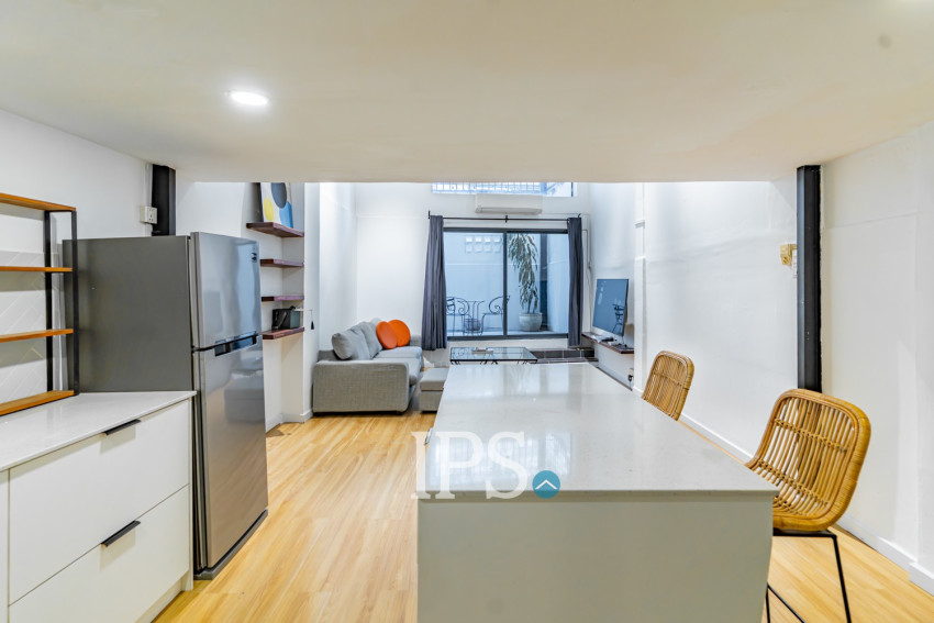 Renovated 2 Bedroom House For Rent - Tonle Bassac, Phnom Penh
