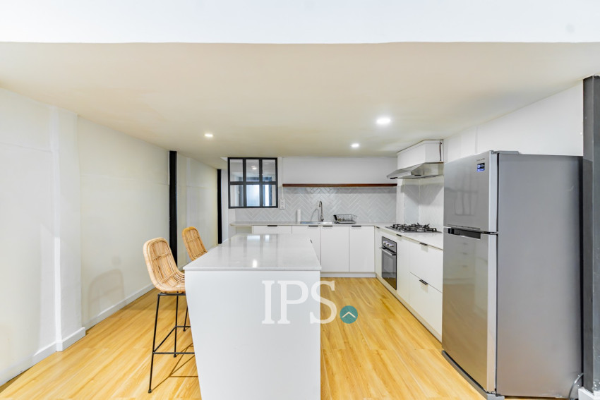 Renovated 2 Bedroom House For Rent - Tonle Bassac, Phnom Penh
