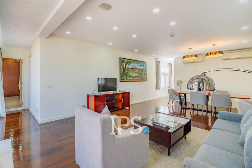 3 Bedroom Serviced Penthouse For Rent - Wat Phnom, Phnom Penh