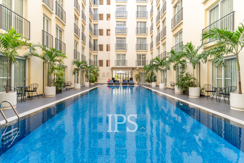 3 Bedroom Serviced Penthouse For Rent - Wat Phnom, Phnom Penh