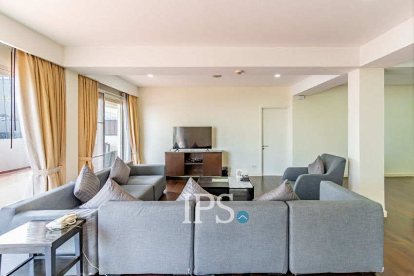 3 Bedroom Serviced Penthouse For Rent - Wat Phnom, Phnom Penh