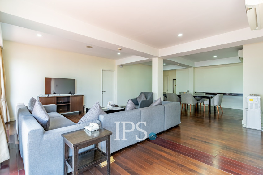 3 Bedroom Serviced Penthouse For Rent - Wat Phnom, Phnom Penh