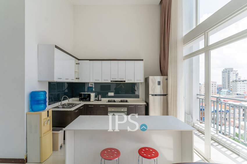 Duplex 2 Bedroom Serviced Apartment For Rent - Tonle Bassac, Phnom Penh