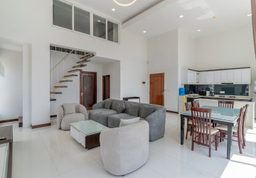 Duplex 2 Bedroom Serviced Apartment For Rent - Tonle Bassac, Phnom Penh thumbnail