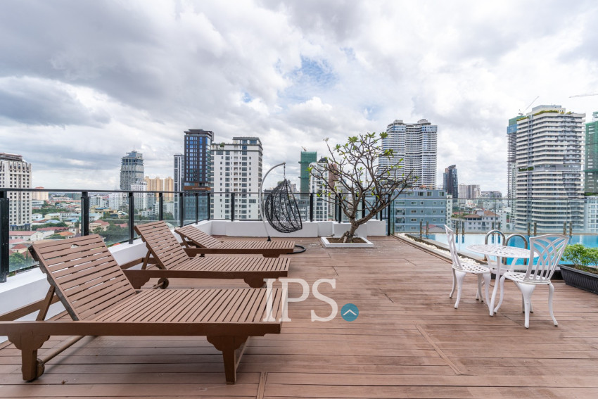 1 Bedroom Serviced Apartment For Rent - BKK1 - Phnom Penh