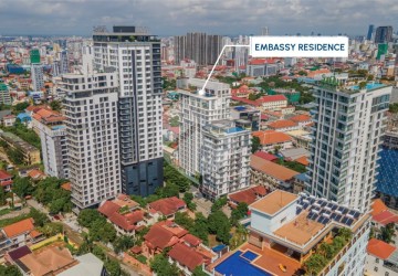 2 Bedrooms Condo For Rent - Embassy Residences, Tonle Bassac, Phnom Penh thumbnail