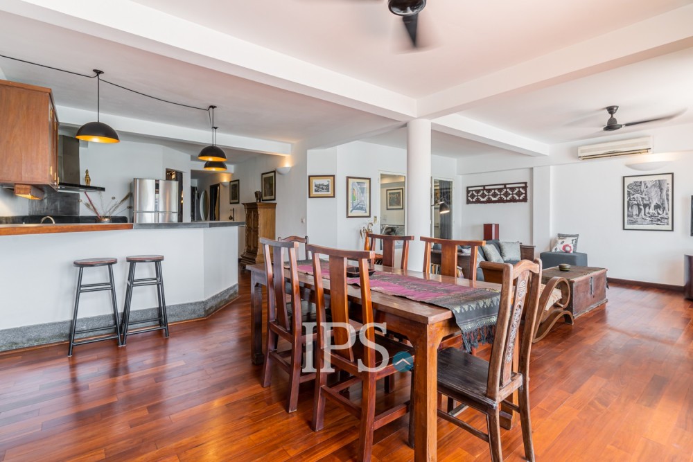Renovated 3 Bedroom Apartment For Rent - Phsar Kandal 1, Phnom Penh - Image 6