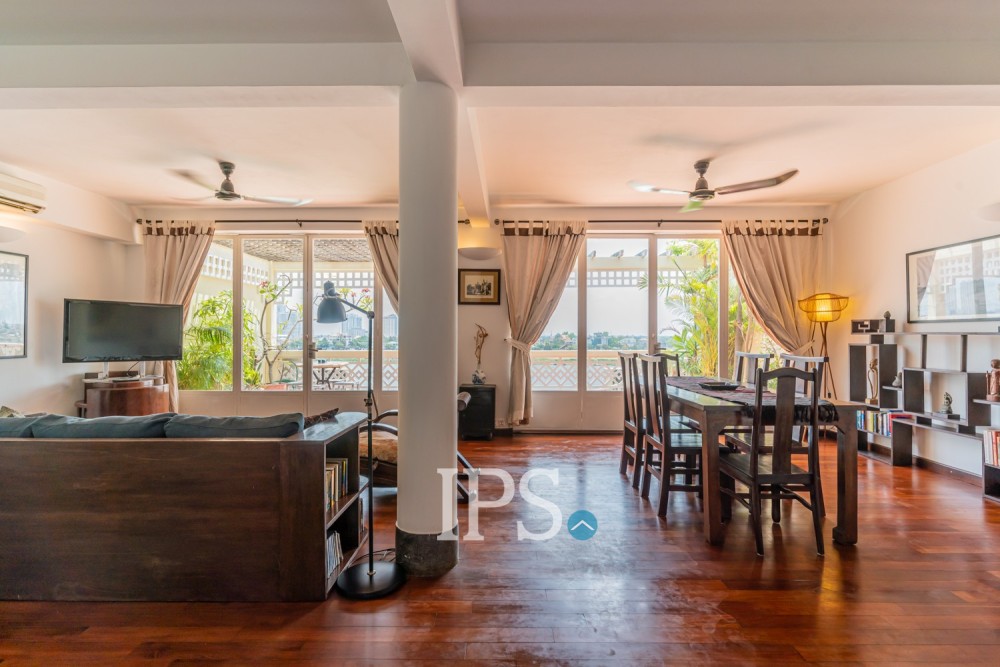 Renovated 3 Bedroom Apartment For Rent - Phsar Kandal 1, Phnom Penh - Image 13