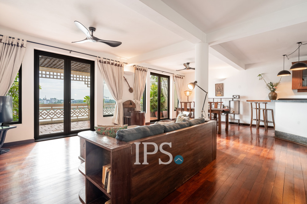 Renovated 3 Bedroom Apartment For Rent - Phsar Kandal 1, Phnom Penh - Image 3