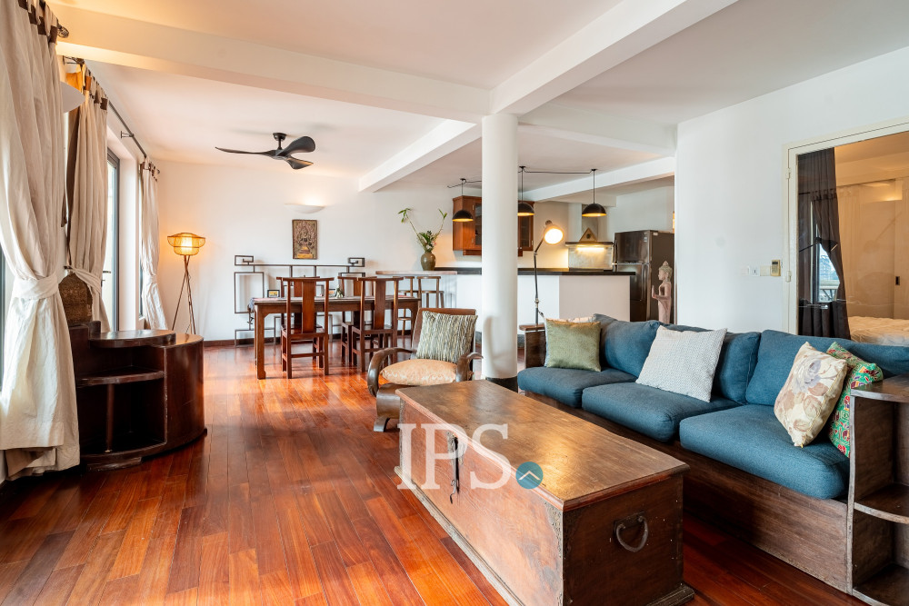 Renovated 3 Bedroom Apartment For Rent - Phsar Kandal 1, Phnom Penh - Image 5