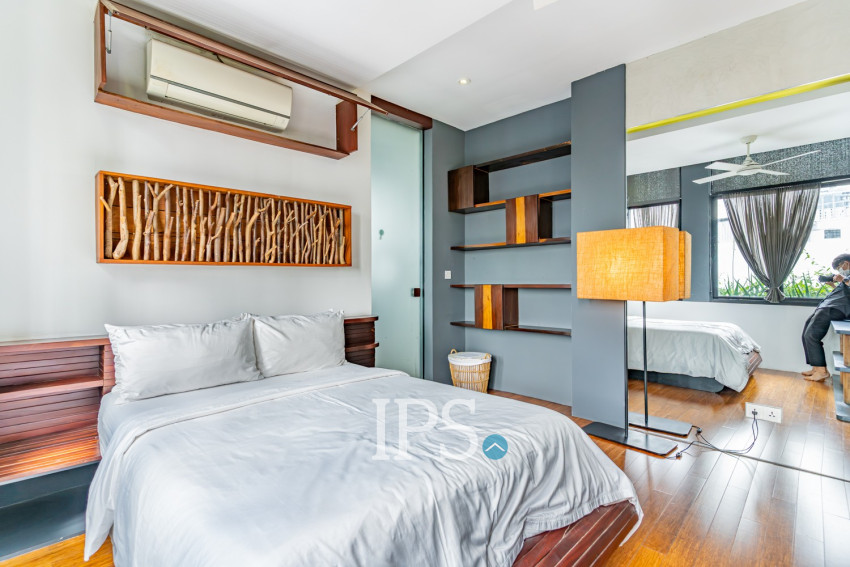 Duplex 4 Bedroom Penthouse For Rent - Tonle Bassac, Phnom Penh