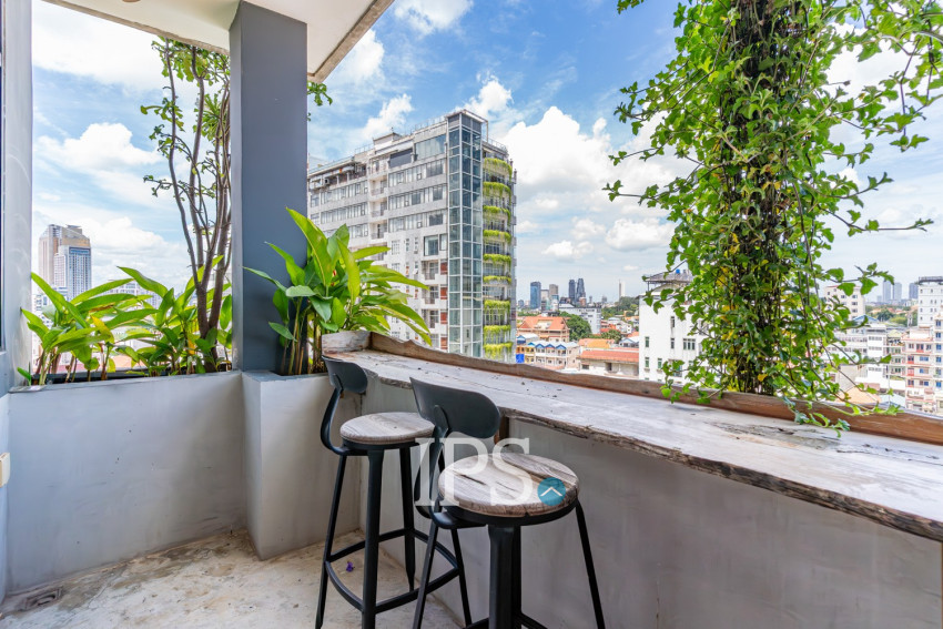 Duplex 4 Bedroom Penthouse For Rent - Tonle Bassac, Phnom Penh