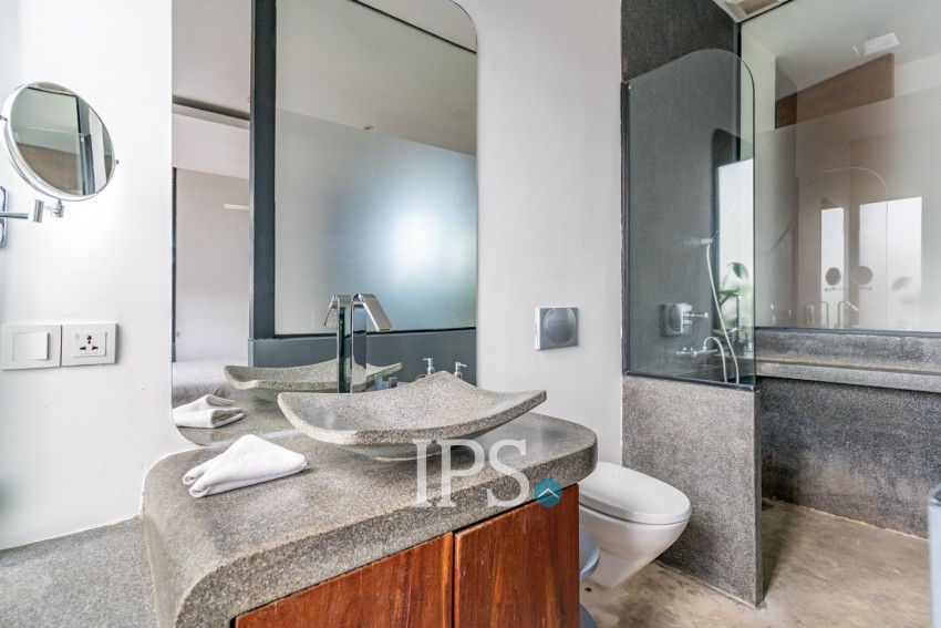 Duplex 4 Bedroom Penthouse For Rent - Tonle Bassac, Phnom Penh