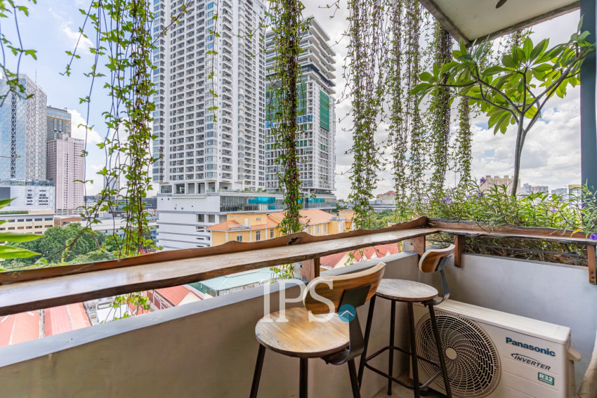 Duplex 4 Bedroom Penthouse For Rent - Tonle Bassac, Phnom Penh