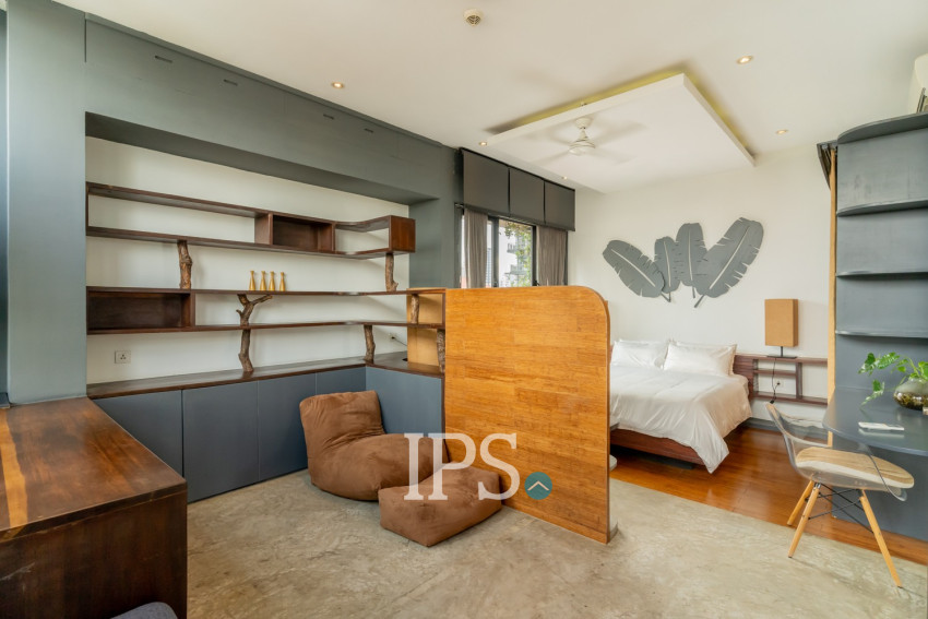 2 Bedroom Serviced Apartment For Rent - Tonle Bassac, Phnom Penh