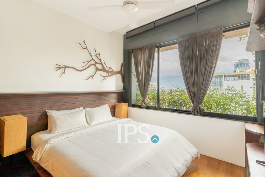 2 Bedroom Serviced Apartment For Rent - Tonle Bassac, Phnom Penh
