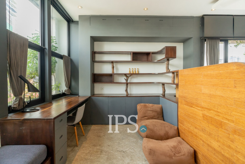 2 Bedroom Serviced Apartment For Rent - Tonle Bassac, Phnom Penh