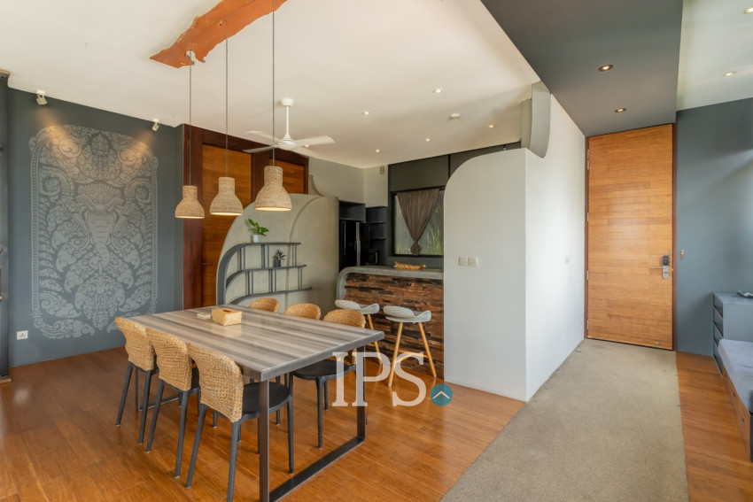 2 Bedroom Serviced Apartment For Rent - Tonle Bassac, Phnom Penh