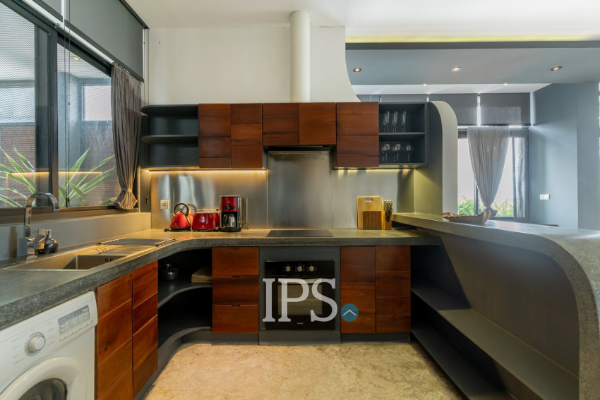 2 Bedroom Serviced Apartment For Rent - Tonle Bassac, Phnom Penh