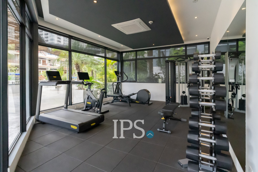 2 Bedroom Serviced Apartment For Rent - Tonle Bassac, Phnom Penh