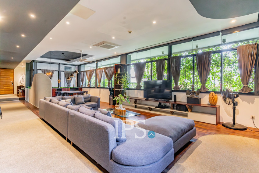 អាផាតមិន ៣បន្ទប់គេង សម្រាប់ជួល - ទន្លេបាសាក់ ភ្នំពេញ