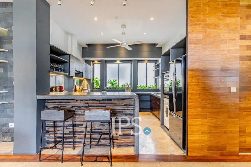 អាផាតមិន ៣បន្ទប់គេង សម្រាប់ជួល - ទន្លេបាសាក់ ភ្នំពេញ